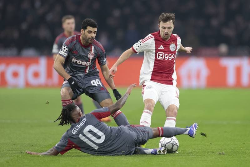 Football. UEFA Champions League. Ajax - Olympiacos. 28.01.2026