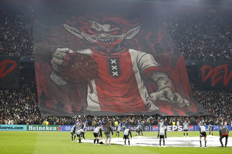 Football. UEFA Champions League. Ajax - Olympiacos. 28.01.2026