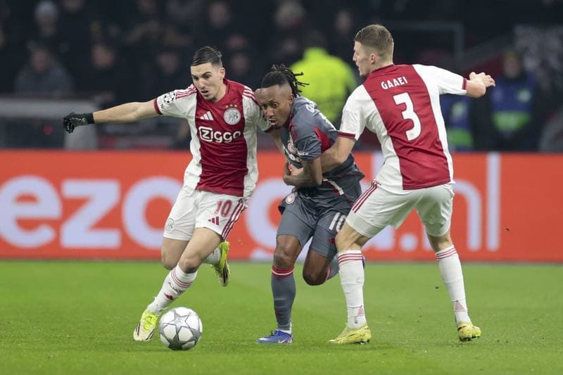 Football. UEFA Champions League. Ajax - Olympiacos. 28.01.2026