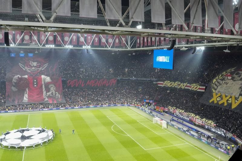 Football. UEFA Champions League. Ajax - Olympiacos. 28.01.2026