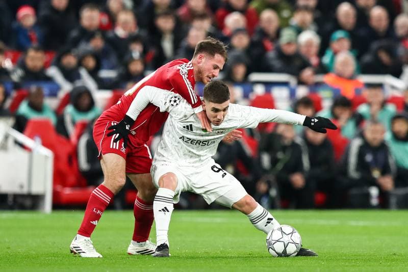 Football. UEFA Champions League. Liverpool - Qarabag FK. 28.01.2026