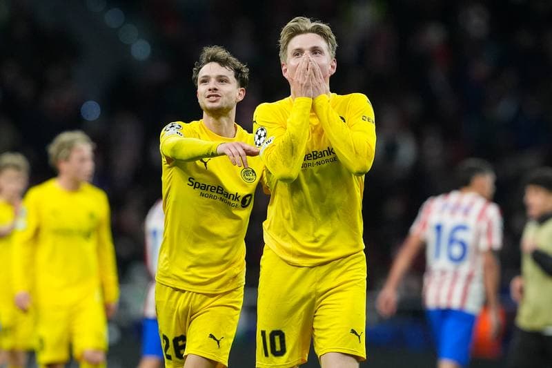 Football. UEFA Champions League. Atletico Madrid - FK Bodo/Glimt. 28.01.2026