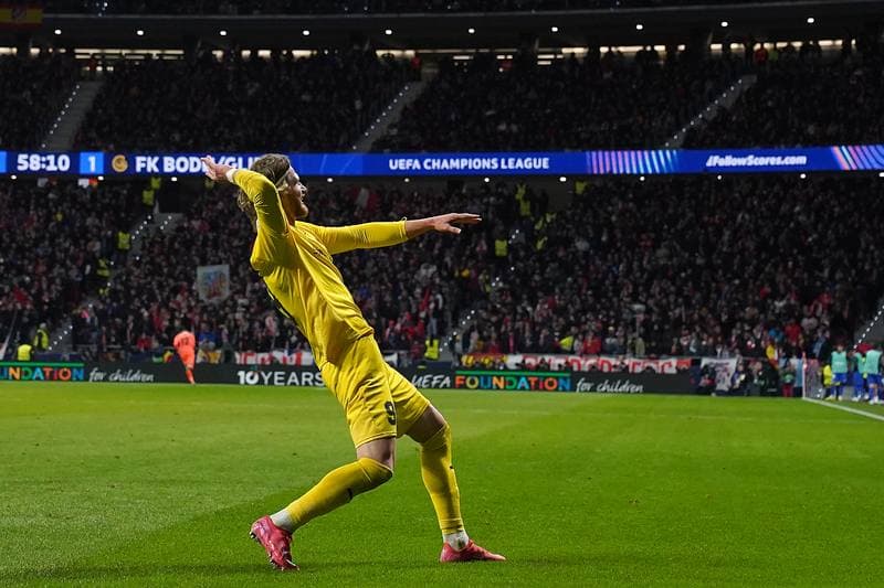 Football. UEFA Champions League. Atletico Madrid - FK Bodo/Glimt. 28.01.2026
