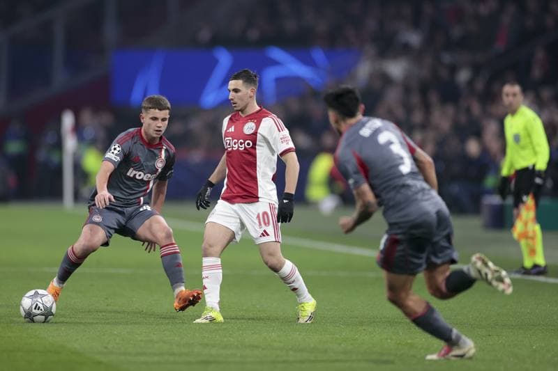 Football. UEFA Champions League. Ajax - Olympiacos. 28.01.2026