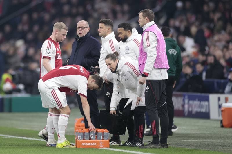 Football. UEFA Champions League. Ajax - Olympiacos. 28.01.2026