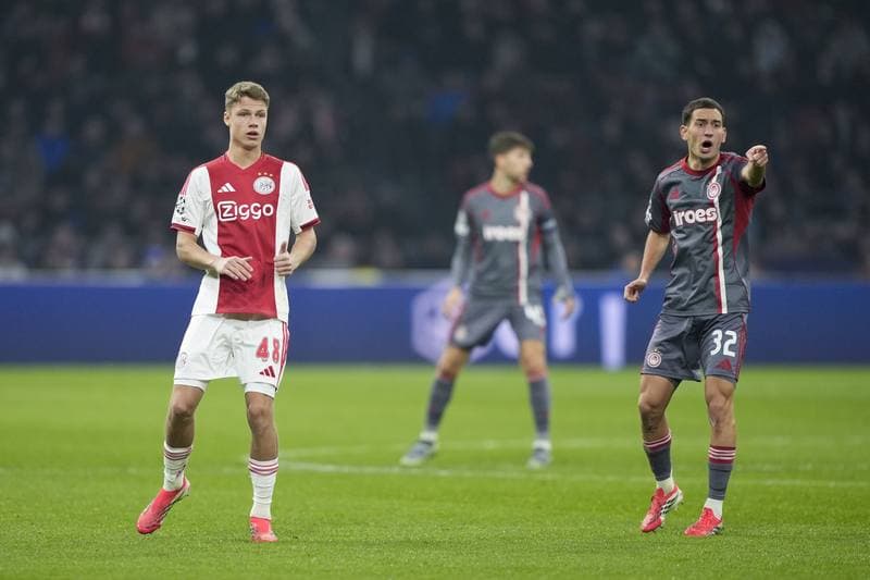 Football. UEFA Champions League. Ajax - Olympiacos. 28.01.2026