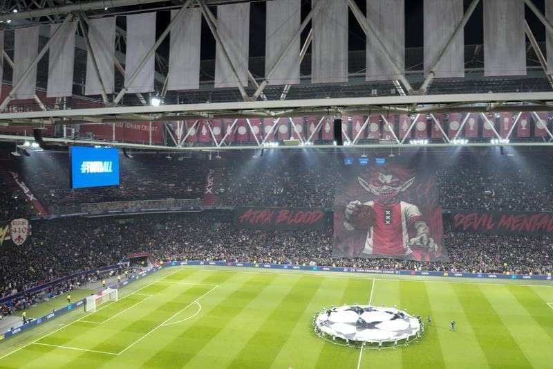 Football. UEFA Champions League. Ajax - Olympiacos. 28.01.2026