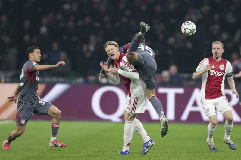 Football. UEFA Champions League. Ajax - Olympiacos. 28.01.2026