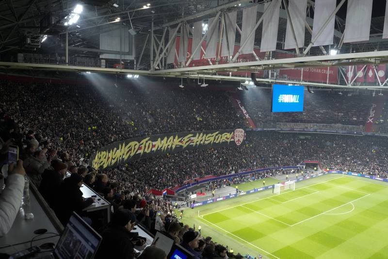 Football. UEFA Champions League. Ajax - Olympiacos. 28.01.2026