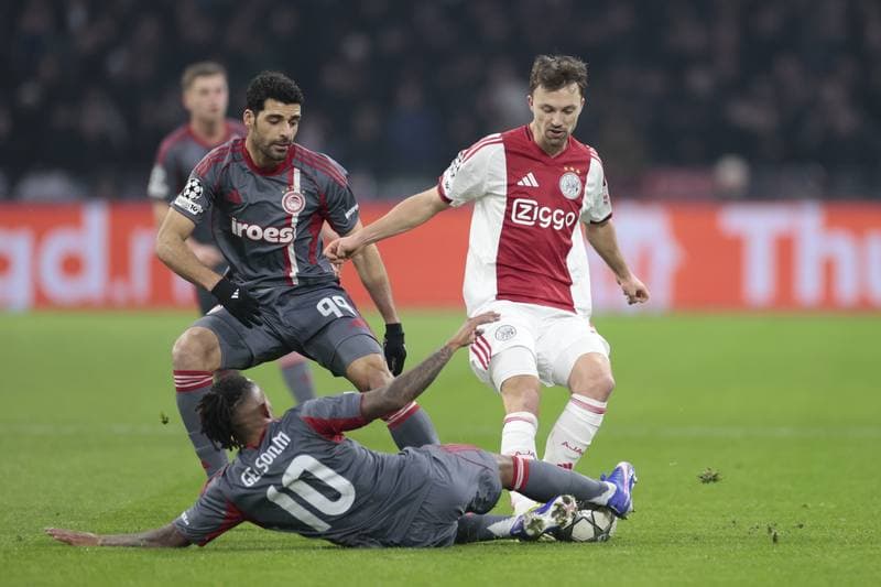 Football. UEFA Champions League. Ajax - Olympiacos. 28.01.2026