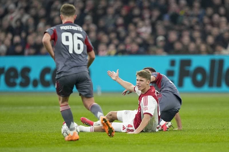 Football. UEFA Champions League. Ajax - Olympiacos. 28.01.2026