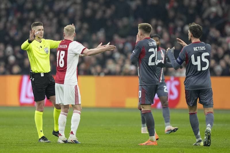 Football. UEFA Champions League. Ajax - Olympiacos. 28.01.2026