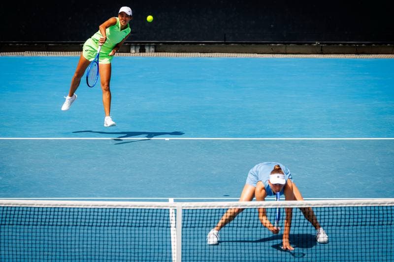 Tennis. Australian Open. Elise Mertens - Eri Hozumi/Fang-Hsien Wu. 28.01.2026