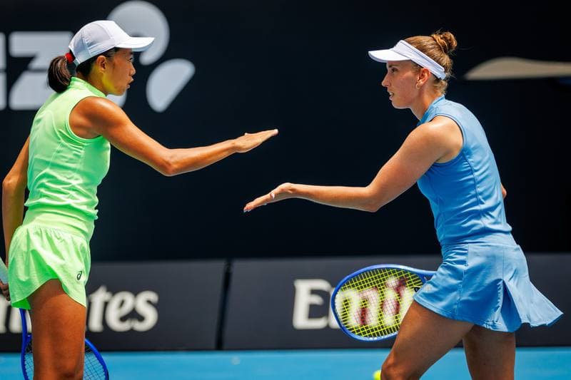 Tennis. Australian Open. Elise Mertens - Eri Hozumi/Fang-Hsien Wu. 28.01.2026