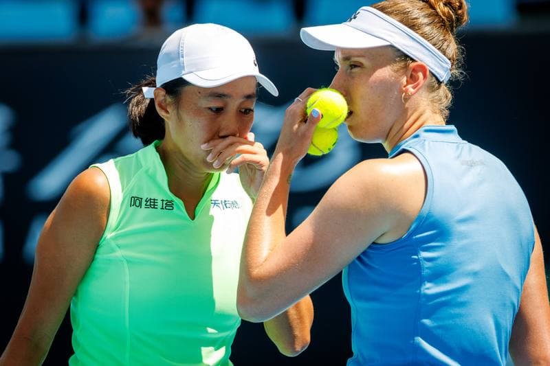 Tennis. Australian Open. Elise Mertens - Eri Hozumi/Fang-Hsien Wu. 28.01.2026