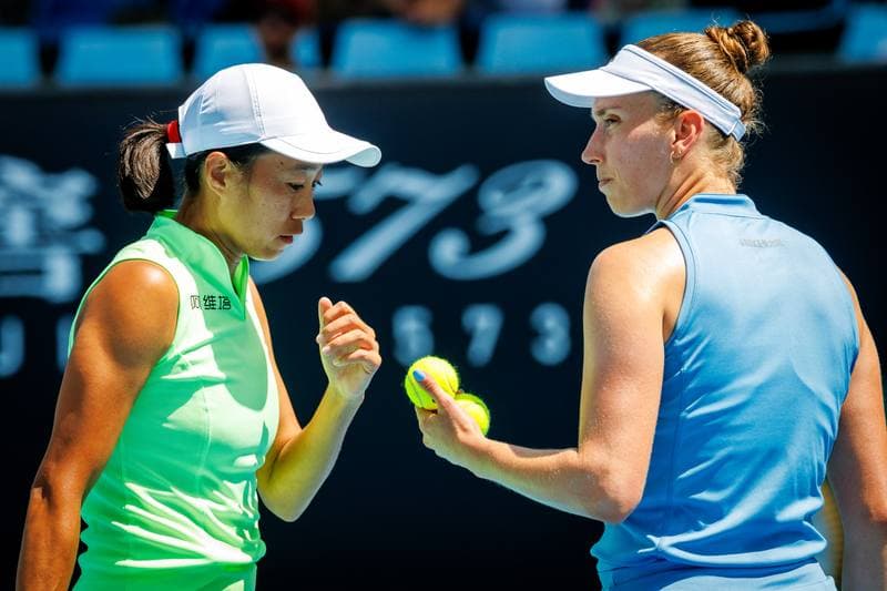 Tennis. Australian Open. Elise Mertens - Eri Hozumi/Fang-Hsien Wu. 28.01.2026