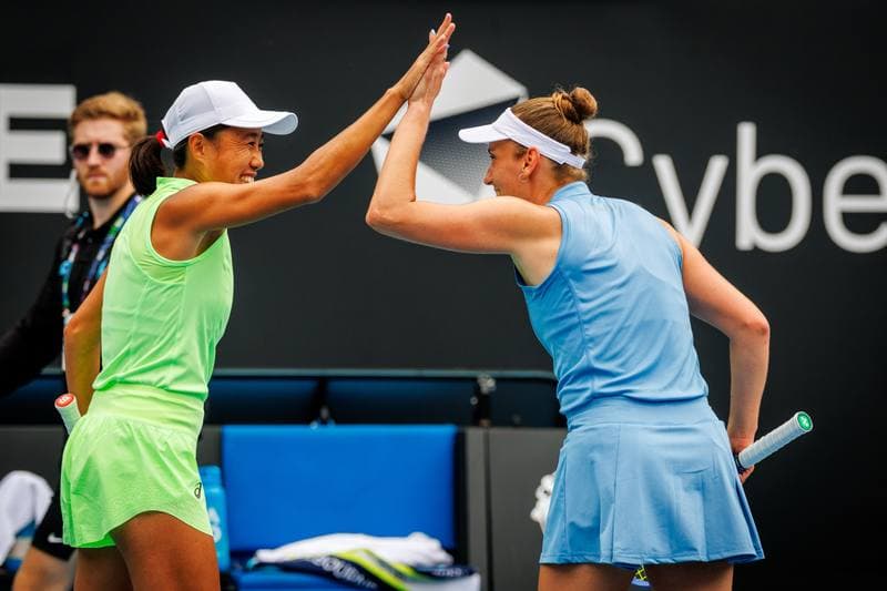 Tennis. Australian Open. Elise Mertens - Eri Hozumi/Fang-Hsien Wu. 28.01.2026