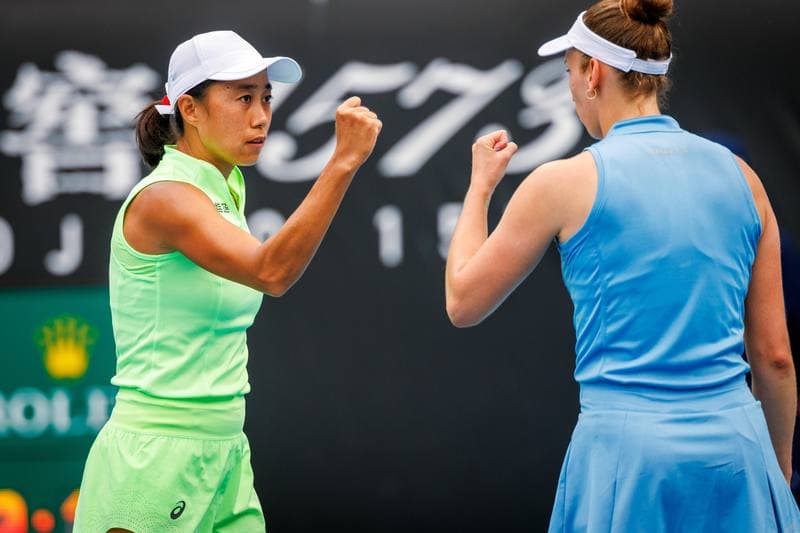 Tennis. Australian Open. Elise Mertens - Eri Hozumi/Fang-Hsien Wu. 28.01.2026