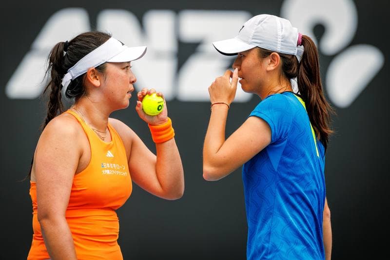 Tennis. Australian Open. Elise Mertens - Eri Hozumi/Fang-Hsien Wu. 28.01.2026