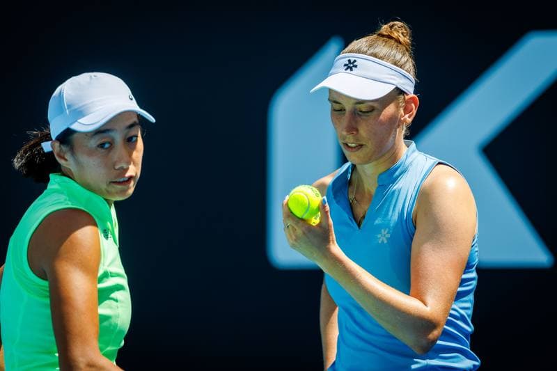 Tennis. Australian Open. Elise Mertens - Eri Hozumi/Fang-Hsien Wu. 28.01.2026