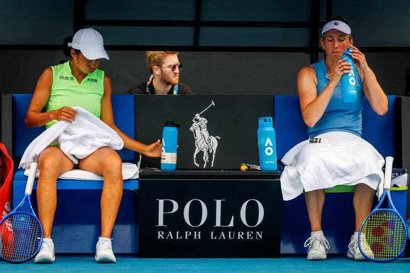Tennis. Australian Open. Elise Mertens - Eri Hozumi/Fang-Hsien Wu. 28.01.2026