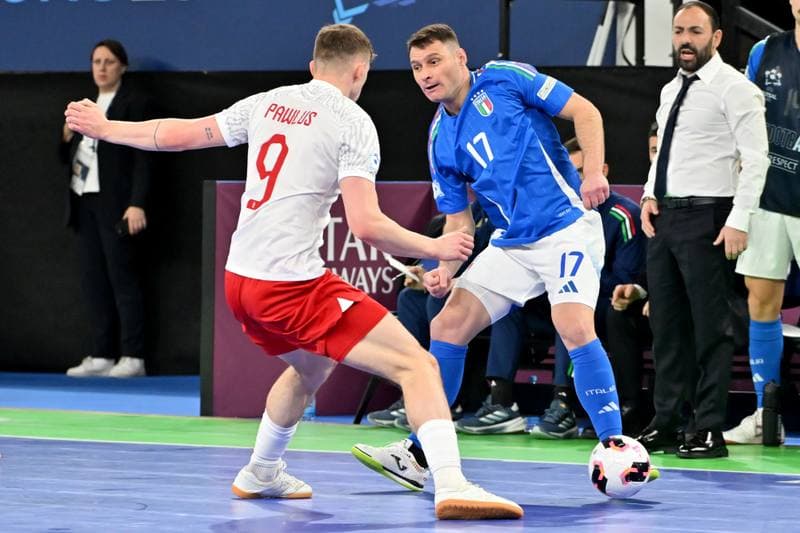 Futsal. UEFA Futsal EURO 2026. Poland - Italy. 27.01.2026