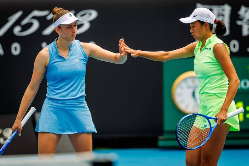 Tennis. Australian Open. Elise Mertens - Eri Hozumi/Fang-Hsien Wu. 28.01.2026