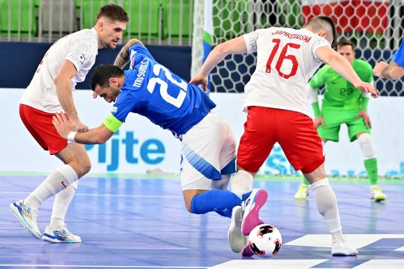 Futsal. UEFA Futsal EURO 2026. Poland - Italy. 27.01.2026
