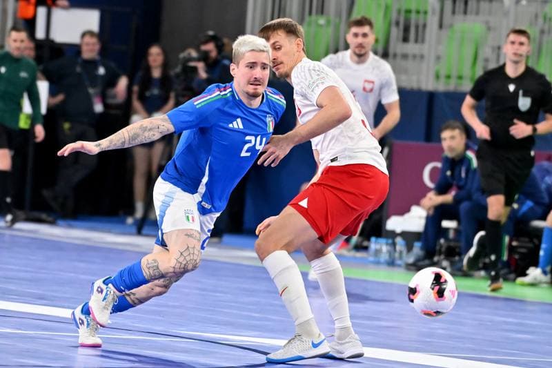 Futsal. UEFA Futsal EURO 2026. Poland - Italy. 27.01.2026
