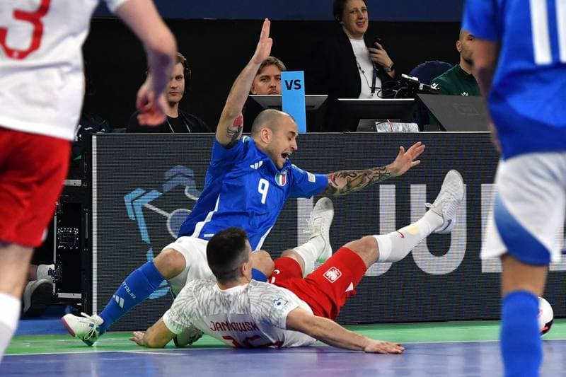 Futsal. UEFA Futsal EURO 2026. Poland - Italy. 27.01.2026
