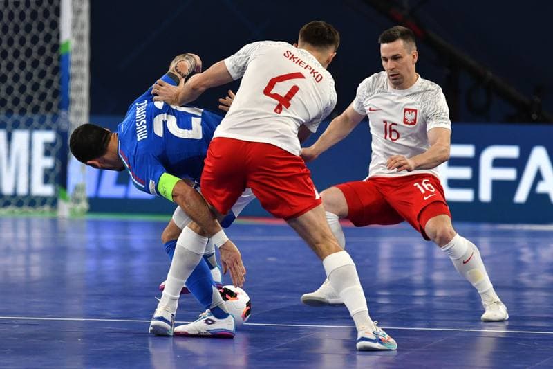 Futsal. UEFA Futsal EURO 2026. Poland - Italy. 27.01.2026