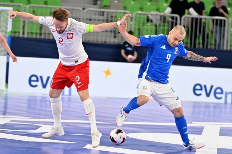 Futsal. UEFA Futsal EURO 2026. Poland - Italy. 27.01.2026