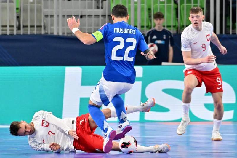 Futsal. UEFA Futsal EURO 2026. Poland - Italy. 27.01.2026