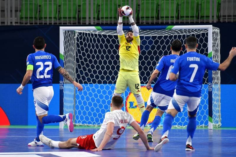 Futsal. UEFA Futsal EURO 2026. Poland - Italy. 27.01.2026