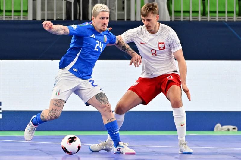 Futsal. UEFA Futsal EURO 2026. Poland - Italy. 27.01.2026