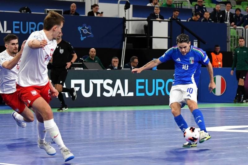 Futsal. UEFA Futsal EURO 2026. Poland - Italy. 27.01.2026