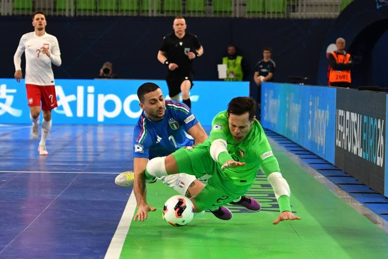 Futsal. UEFA Futsal EURO 2026. Poland - Italy. 27.01.2026
