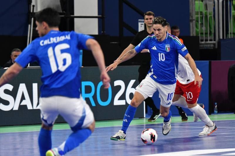 Futsal. UEFA Futsal EURO 2026. Poland - Italy. 27.01.2026