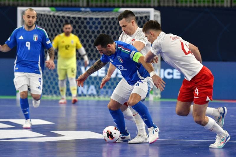 Futsal. UEFA Futsal EURO 2026. Poland - Italy. 27.01.2026
