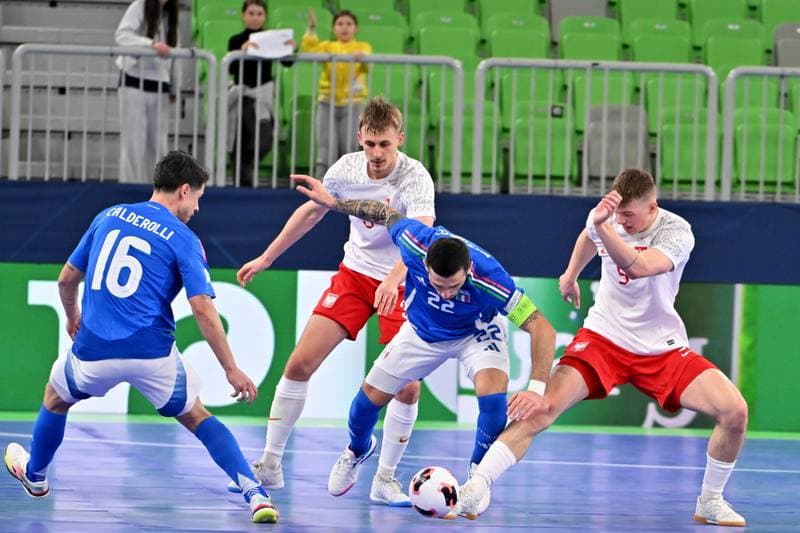 Futsal. UEFA Futsal EURO 2026. Poland - Italy. 27.01.2026