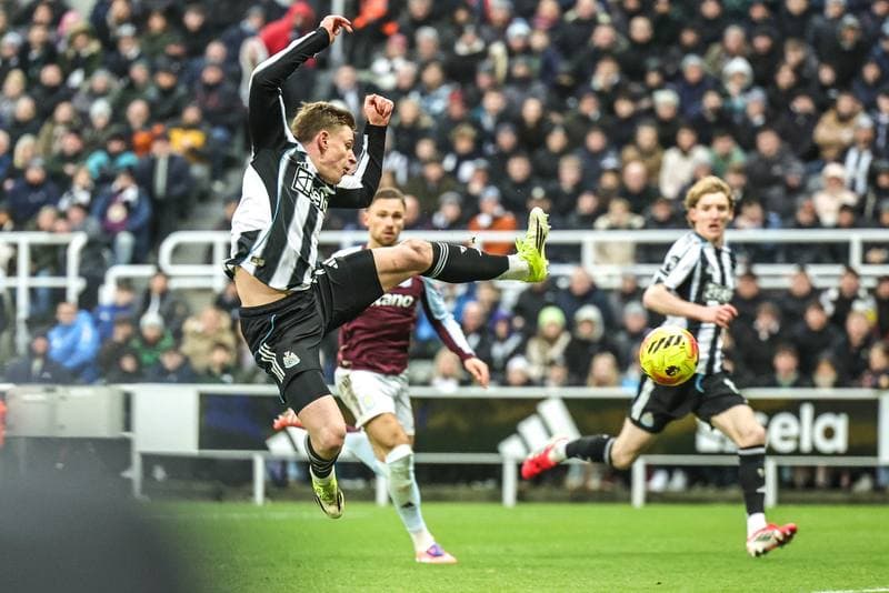 Football. Premier League. Newcastle United - Aston Villa. 25.01.2026