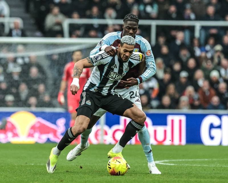 Football. Premier League. Newcastle United - Aston Villa. 25.01.2026