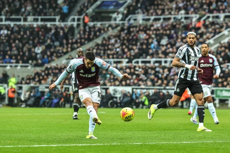 Football. Premier League. Newcastle United - Aston Villa. 25.01.2026