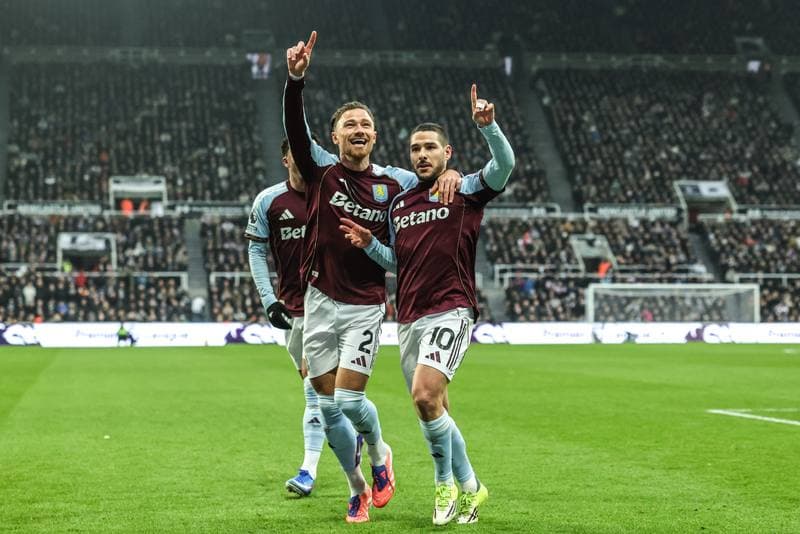 Football. Premier League. Newcastle United - Aston Villa. 25.01.2026