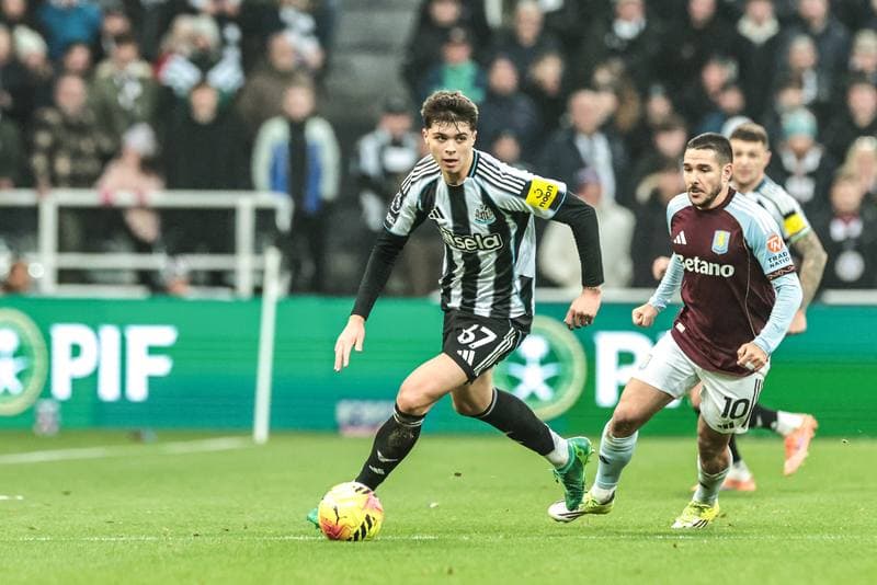 Football. Premier League. Newcastle United - Aston Villa. 25.01.2026