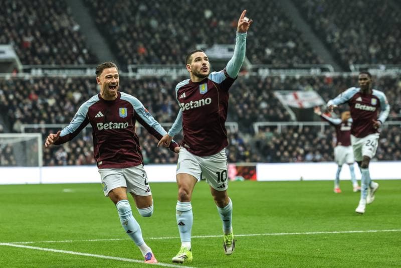 Football. Premier League. Newcastle United - Aston Villa. 25.01.2026