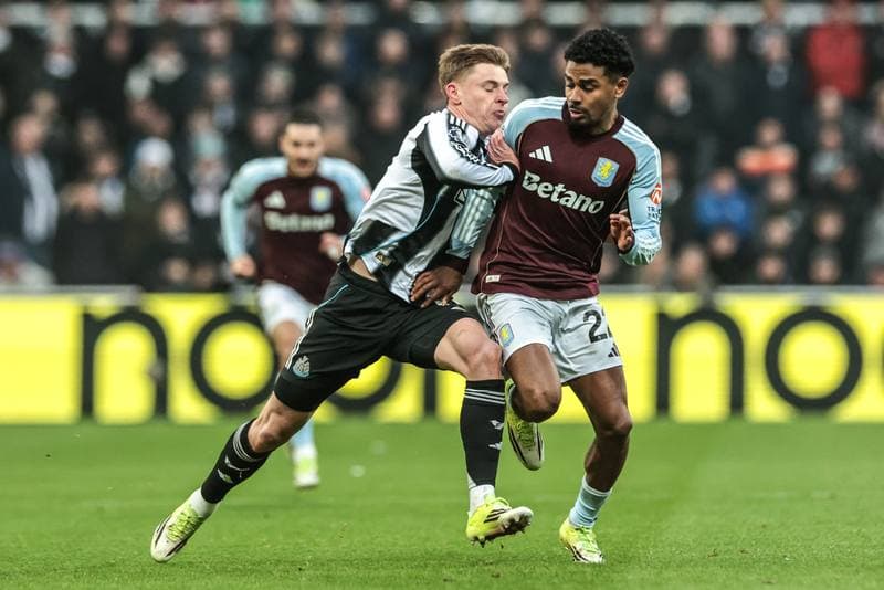 Football. Premier League. Newcastle United - Aston Villa. 25.01.2026