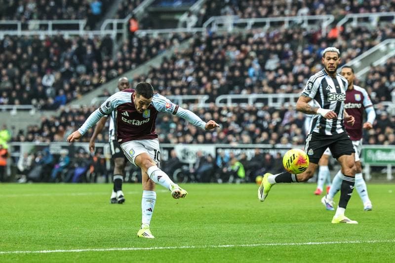 Football. Premier League. Newcastle United - Aston Villa. 25.01.2026