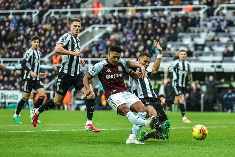 Football. Premier League. Newcastle United - Aston Villa. 25.01.2026