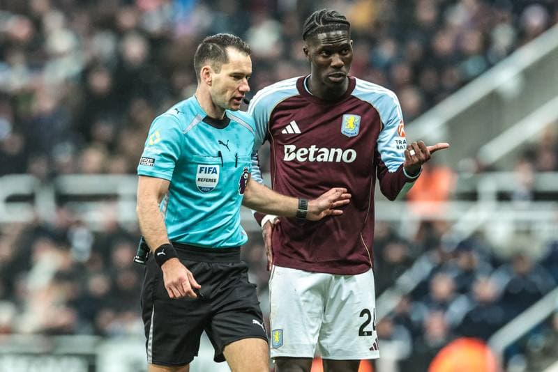 Football. Premier League. Newcastle United - Aston Villa. 25.01.2026